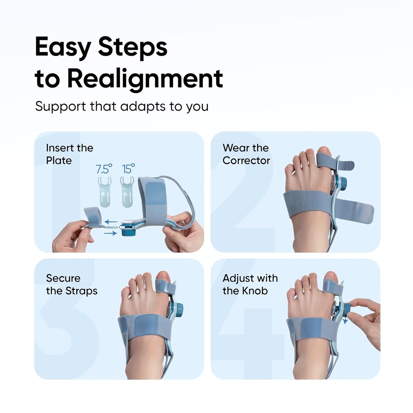 ComfortStep Daily Active Bunion Corrector